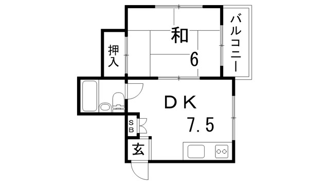 第一ハイツの間取り