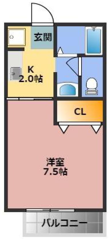 【エンゼルコートの間取り】