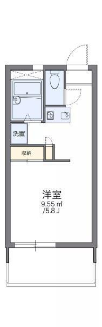 松山市萱町のマンションの間取り