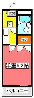 刈谷市一ツ木町のマンションの間取り