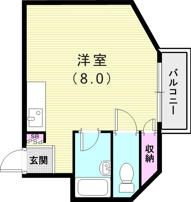 エメラルド大物の間取り