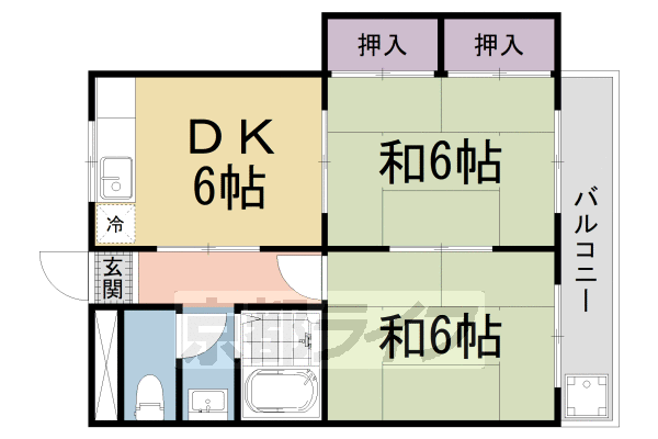 パークテラス瀬田の間取り