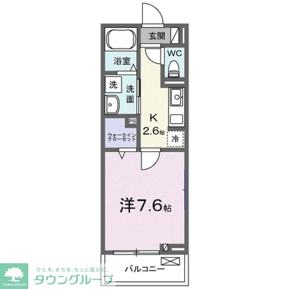 メゾンド　シエルの間取り