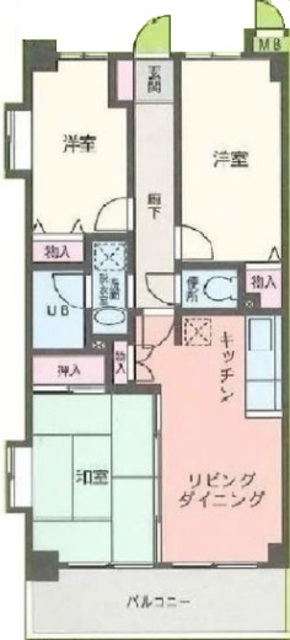 サンフェスタ山手台の間取り