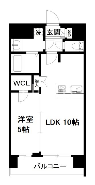 クリスタルグランツ京都西大路の間取り