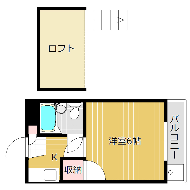 フローラ小鹿の間取り