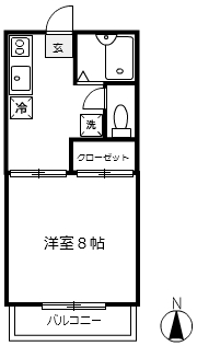 ベルローズ梶ヶ谷の間取り