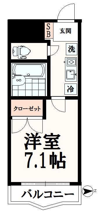 エクレールコバヤシの間取り