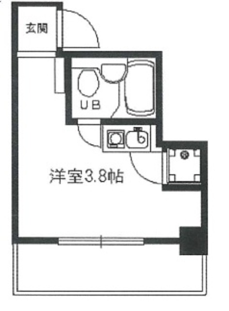 メゾン代田橋の間取り