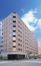 港区新橋のマンションの建物外観