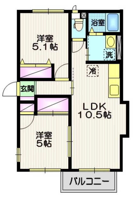 グリーンテラス田園調布の間取り