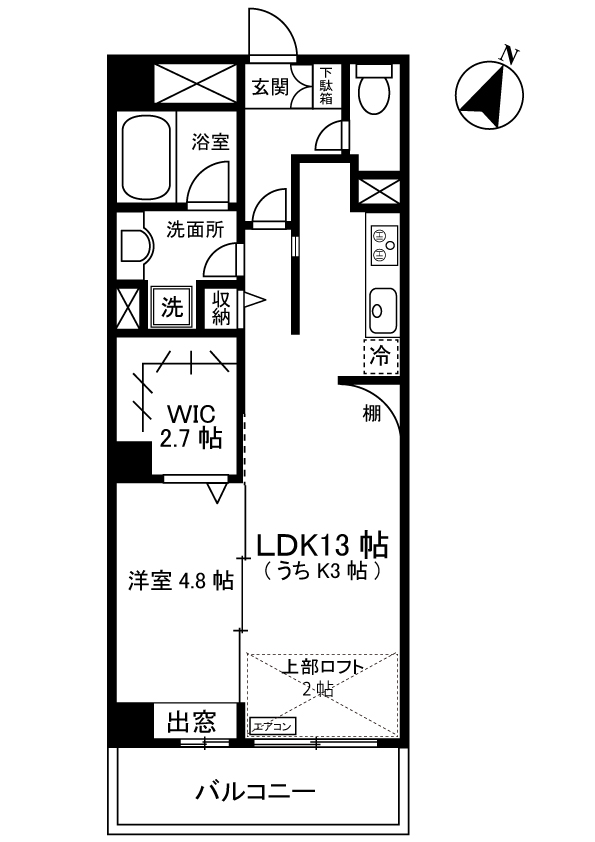 ラ・フレーズの間取り