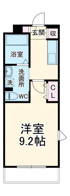 ecarteの間取り写真