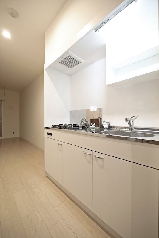 キッチン　システムキッチン（ガス2口）