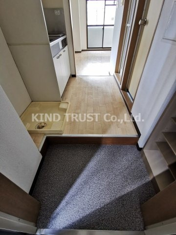 玄関　ゆったりとした玄関です