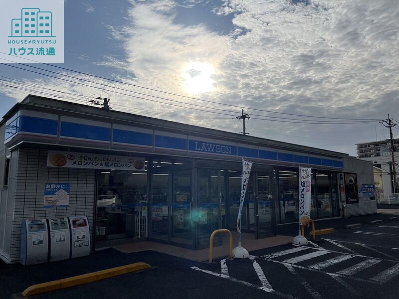 コンビニ　ローソン諫早栗面町店（コンビニ）まで1748m