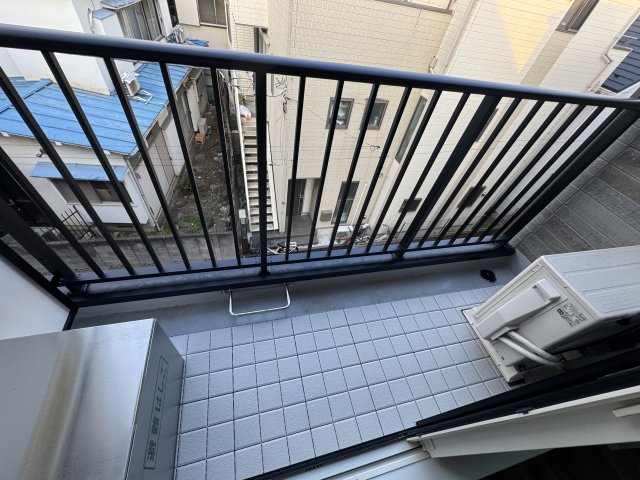 バルコニー　広々としたバルコニーです