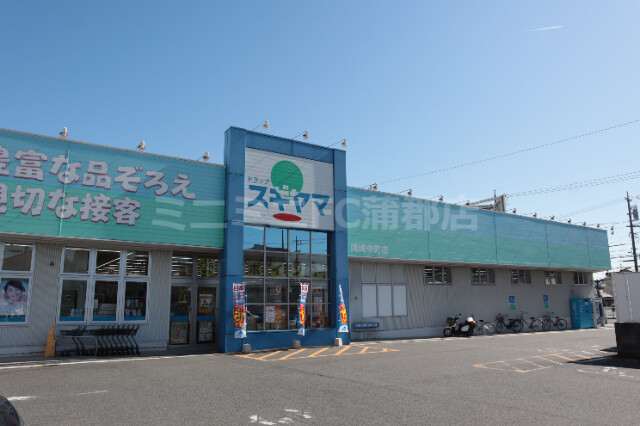 ドラックストア　ドラッグスギヤマ岡崎中町店（ドラッグストア）まで830m