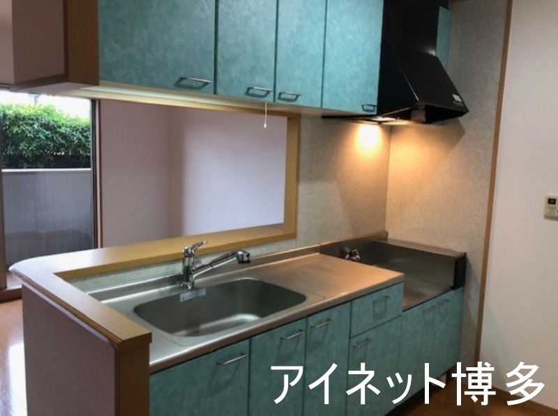 キッチン　コンロ設置可能なキッチンです