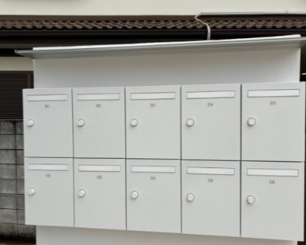 その他共有部分　集合ポストになります。