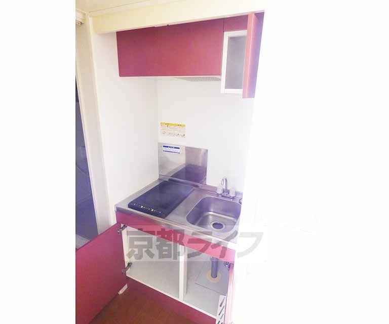 キッチン　コンロつきのキッチン