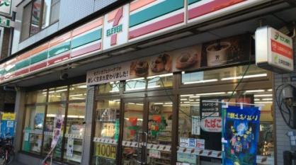 コンビニ　セブンイレブン 墨田四ツ木橋南店（コンビニ）まで208m