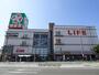 スーパー　ライフ巽店（スーパー）まで558m