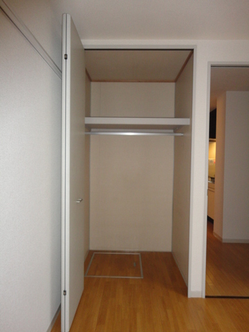 収納　収納はクローゼットタイプなので、整理整頓はかどります☆