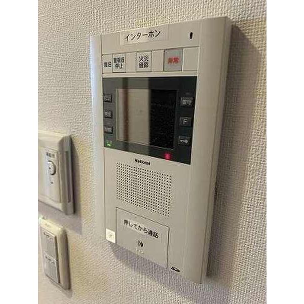 セキュリティ　TVモニター付インターホン　※内装前2026年4月撮影の写真