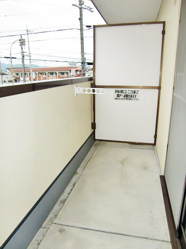 バルコニー　南向きで日当たり良好☆