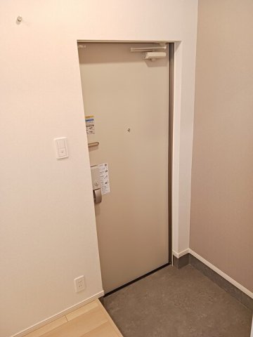 玄関　明るい玄関です