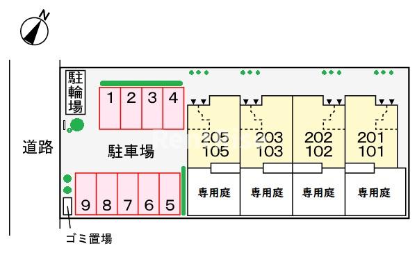 駐車場　駐車場