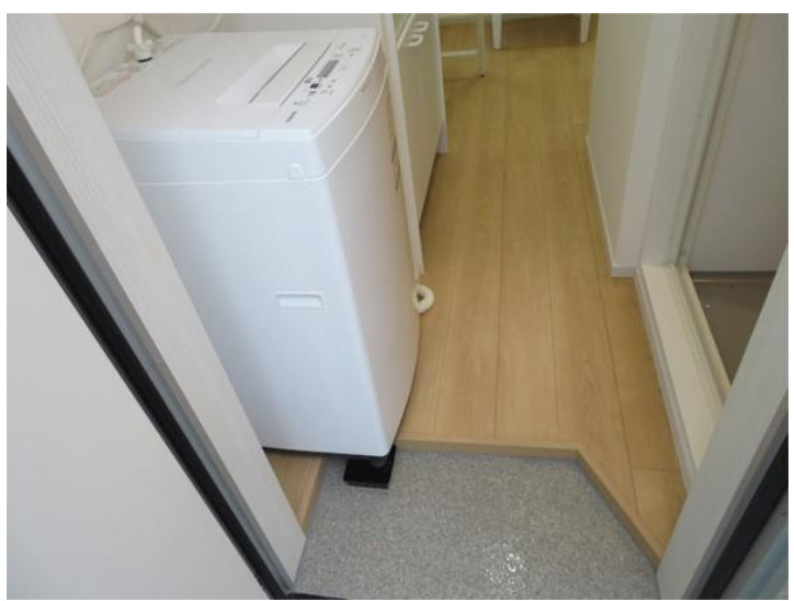 玄関　築浅☆初期安☆敷金礼金ゼロ☆家具家電付き☆