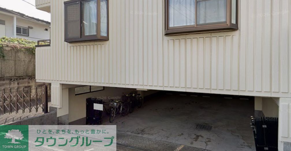 駐車場　眺望