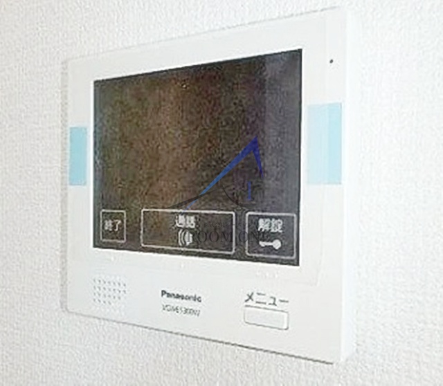 セキュリティ　モニター付きインターホンです。