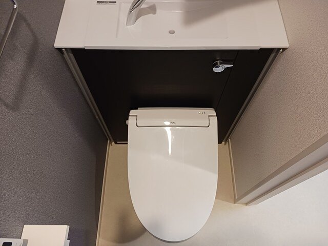 トイレ　ゆったりとした空間のトイレです