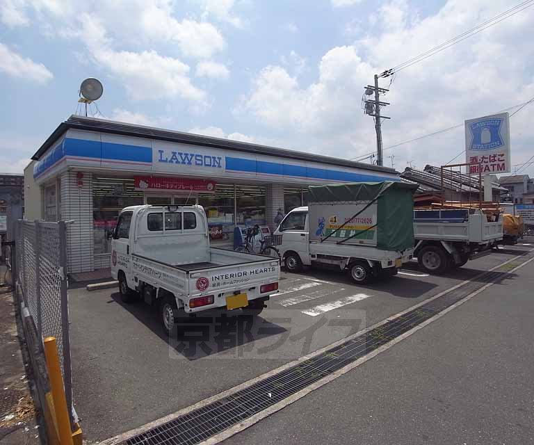 コンビニ　ローソン西京極佃田店（コンビニ）まで350m