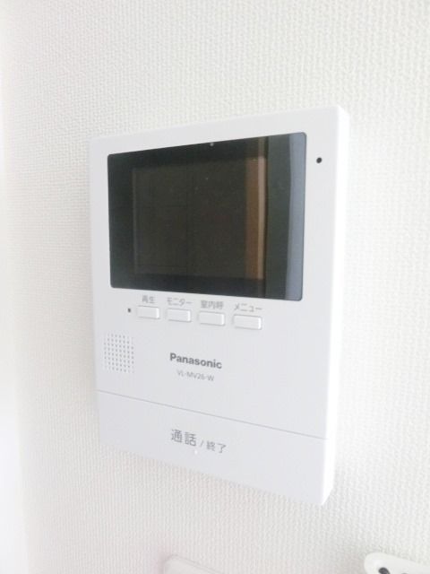 セキュリティ　突然の来客も安心です