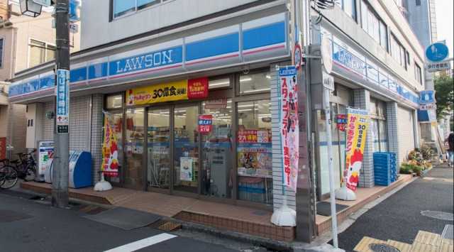 コンビニ　ローソン 東中野ギンザ通り（コンビニ）まで38m