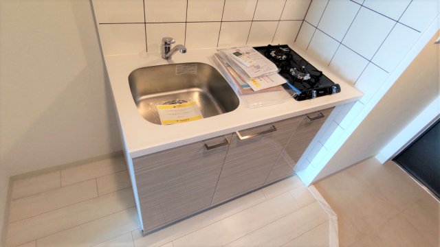 キッチン　ガスコンロのキッチンです