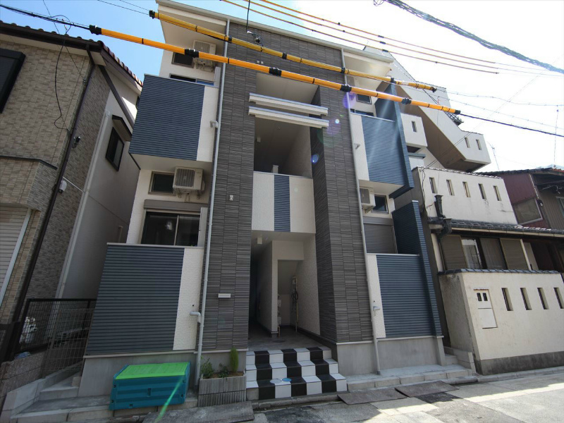 建物外観　外観　デザイナーズ　光インターネット無料