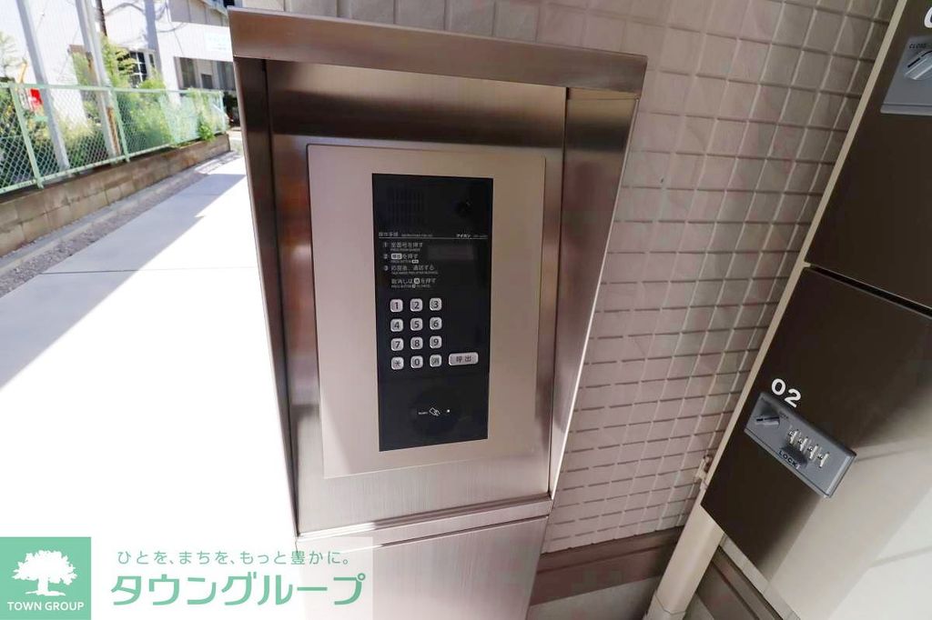 セキュリティ　エントランス