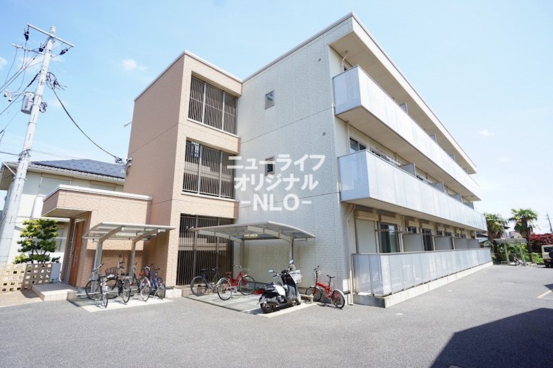 建物外観　積水ハウス施工のオール電化シャーメゾン☆
