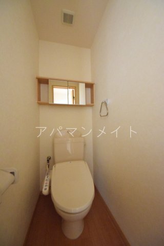 トイレ　温水洗浄便座です！