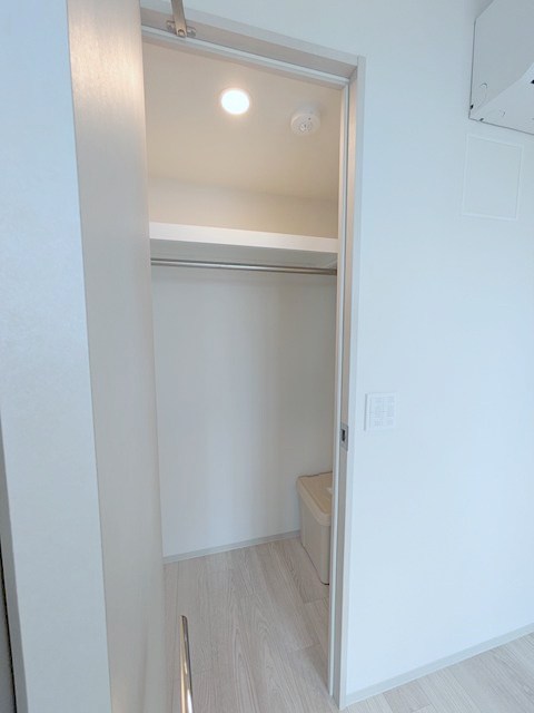 収納　ウォークインクローゼット