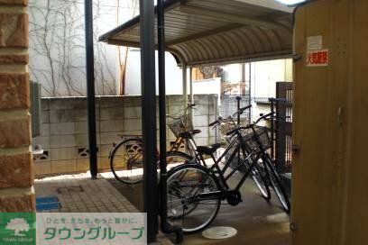 ロビー　駐輪場