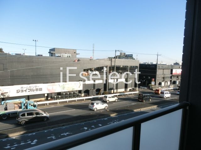 眺望　バルコニーからの景色です