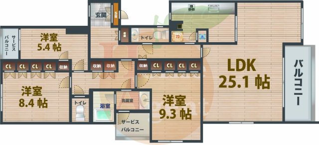 間取り図