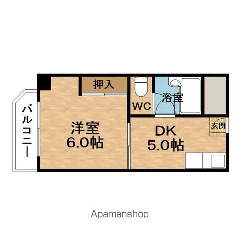 地下鉄御堂筋線 中津駅 徒歩6分 11階建 築53年の間取り写真