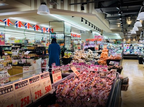 スーパー　文化堂月島店（スーパー）まで490m